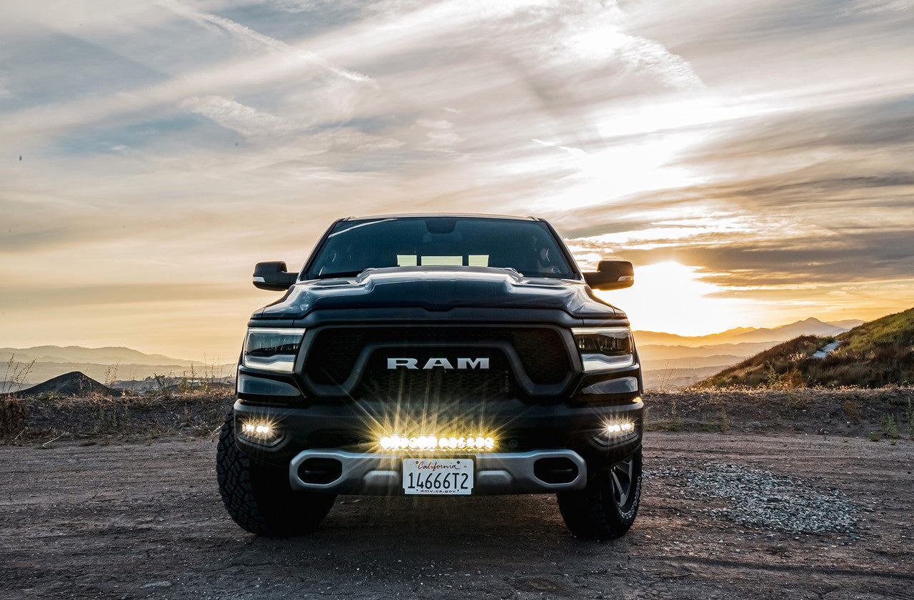 RAM S2 Sport Dual Fog Pocket Light Kit - RAM 2019-24 1500 Rebel; 2021-24 1500 TRX