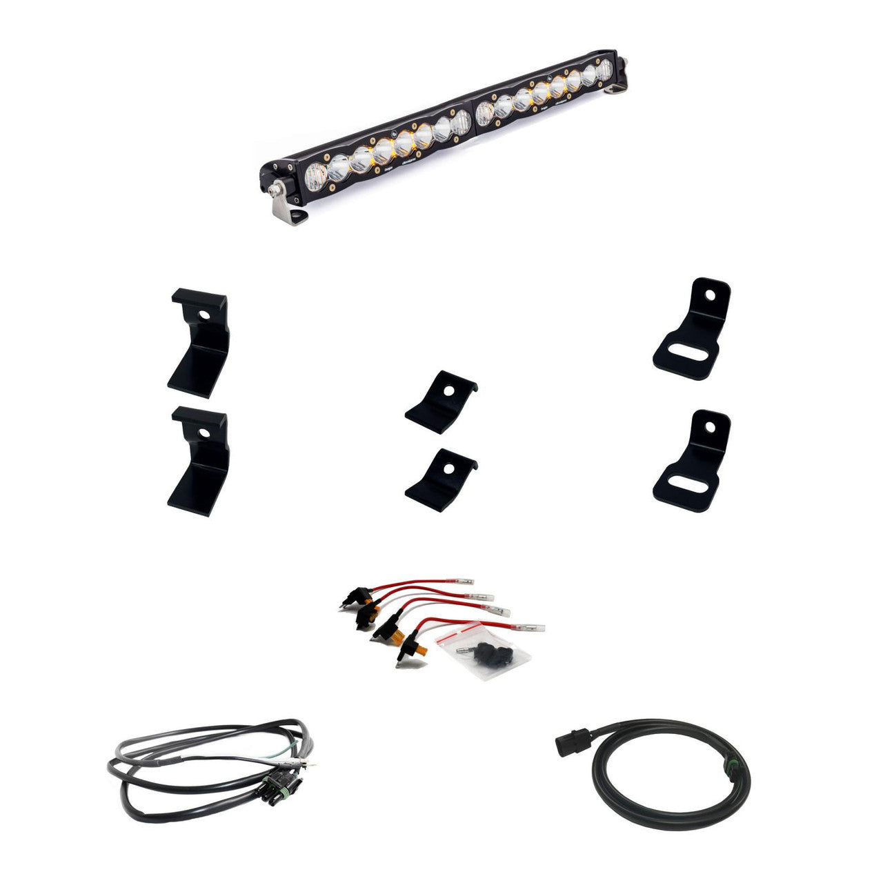 RAM S8 20 Inch Grille Light Kit - RAM 2019-24 1500 Rebel; 2021-24 1500 TRX