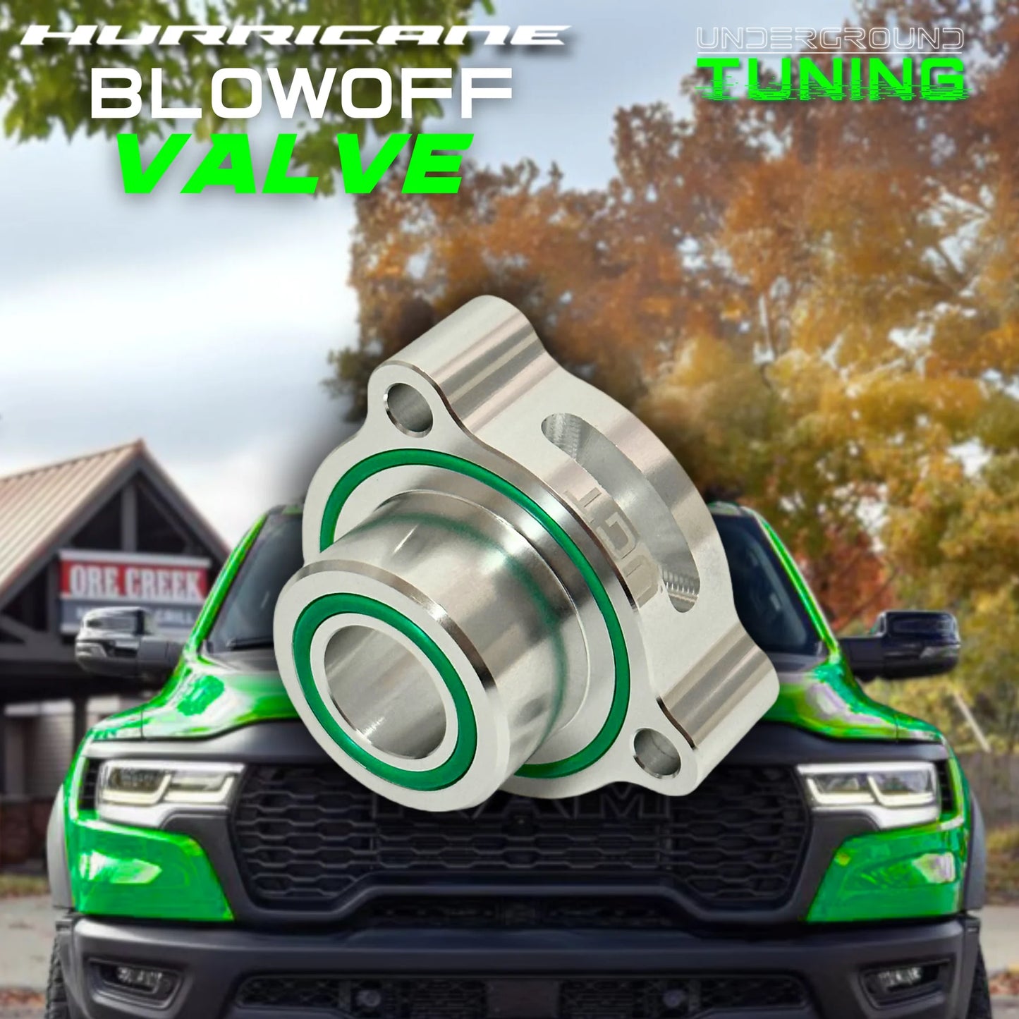 Ram RHO Hurricane 3.0TT Blow Off Valve Adapter
