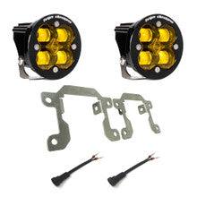 Squadron SAE Fog Pocket Light Kit - Ford 2019-On Ranger; 2021-On Bronco NOTE: w/ OEM Plastic Bumper/Capable Bumper