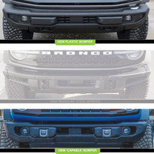 Squadron SAE Fog Pocket Light Kit - Ford 2019-On Ranger; 2021-On Bronco NOTE: w/ OEM Plastic Bumper/Capable Bumper